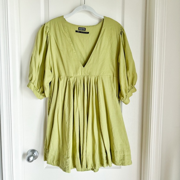 Urban Outfitters Mini Dress in Green Size S - Picture 5 of 6